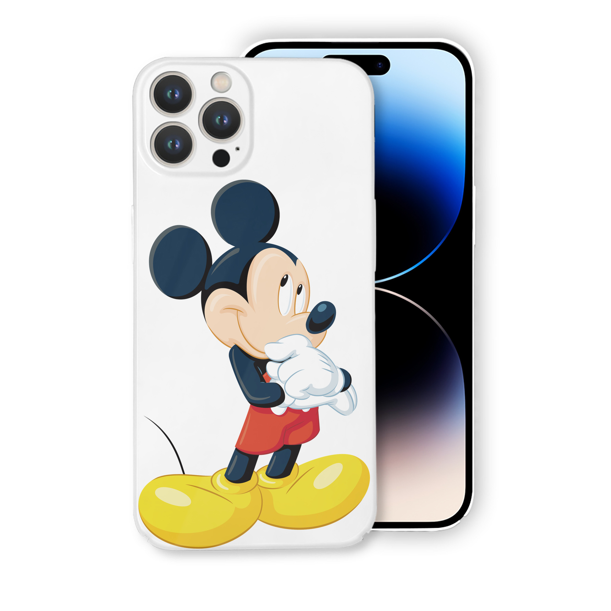 （画像用） ミッキーマウス Mickey Mouse 【iPhone 14シリーズ対応】ハードケース